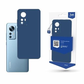 3MK Mat Case voor Xiaomi 12/12X in de kleur jagoda/blauwe bes.