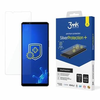 3MK Silver Protect + Sony Xperia 1 IV Nat gemonteerde antimicrobiële film