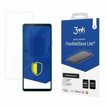 3MK FlexibleGlass Lite voor Sony Xperia 10 IV - Hybride Glas Lite