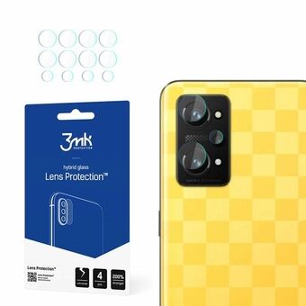 3MK Lens Protect voor Realme GT Neo 3T, een bescherming voor de camera lens, 4 stuks.