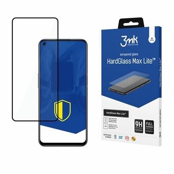 3MK HG Max Lite Realme 9 5G zwart / zwart