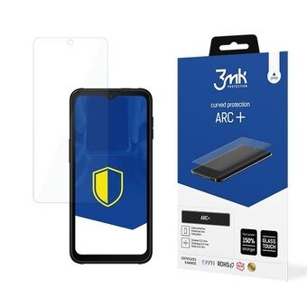 3MK Folia ARC+ voor de Samsung Galaxy XCover 6 Pro - Volledig scherm folie.