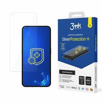 3MK Silver Protect+ Niets Telefoon 1 Nat Monteerbare Antibacteriële Folie