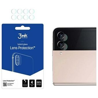 3MK Lens Protect Sam F721 Z Flip 4 Camera Lens Protection 4 stuks - Voorzijde