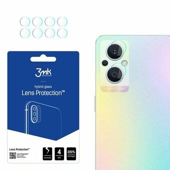 3MK Lens Protect voor OPPO Reno 7 Lite 5G - Bescherming voor de cameralens, 4 stuks.