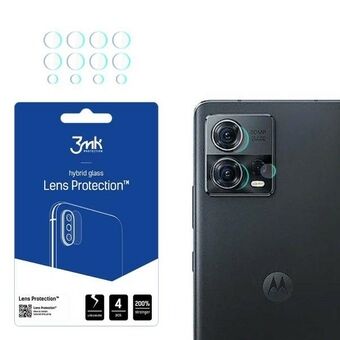 3MK Lens Protect Motorola Edge 30 Fusion Bescherming voor de cameralens 4 stuks