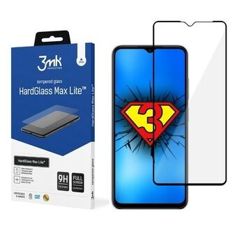 3MK HardGlass Max Lite Xiaomi Redmi Note 11R zwart / zwart Volledig scherm Glass Lite