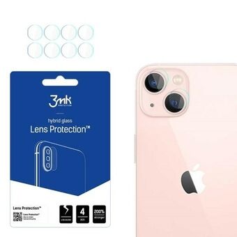 3MK Lens Protect iPhone 14 6,1" Bescherming voor de camera lens 4 stuks