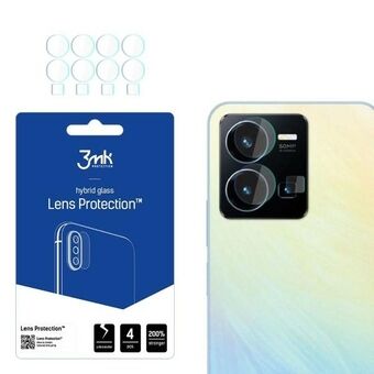 3MK Lens Protect Vivo Y22s Cameralens bescherming 4 st