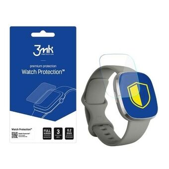 3MK Folia ARC Watch Fitbit Sense Folia Volledig scherm