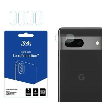 3MK Lens Protect voor Google Pixel 7 5G - Bescherming voor de cameralens, 4 stuks.