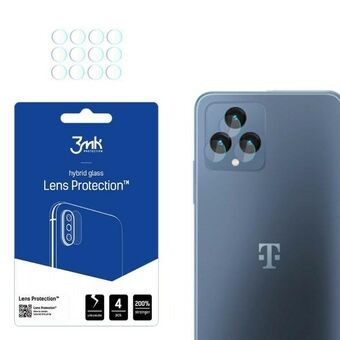 3MK Lens Protect T-Mobile T Phone Pro 5G / Revvl 6 Pro 5G Bescherming voor de lens van de camera 4 stuks.