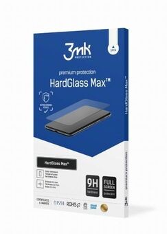 3MK HardGlass Max Motorola Moto G52 zwart, Fullscreen Glass