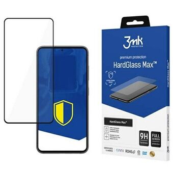 3MK HardGlass Max is a screen protector specifically designed for the Sam S23 5G S911 model. It is available in black and offers full coverage for your screen.