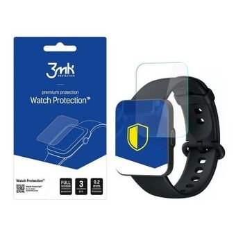 3MK Folia ARC horloge voor Redmi Watch 3 met volledig scherm.