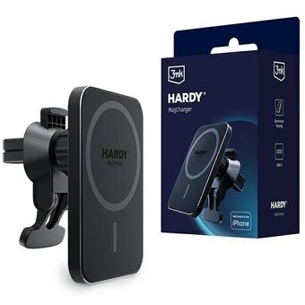 3MK Hardy MagCharger 15W inductief auto-oplader speciaal ontworpen voor iPhone