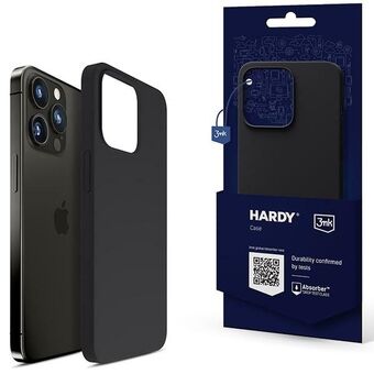 3MK Hardy Case iPhone 14 Pro Max 6,7" grijs/grafiet MagSafe