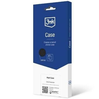 3MK Matt Case iPhone 15 Pro 6.1" zwart/zwart