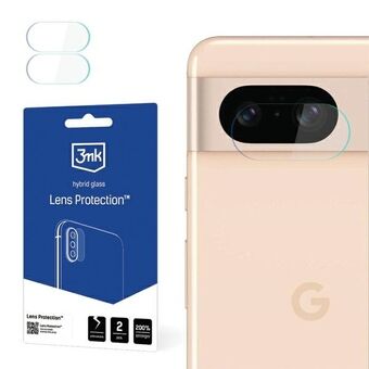 3MK Lens Protect Google Pixel 8 5G Lens cover - Bescherming voor de cameralens, 4 stuks.