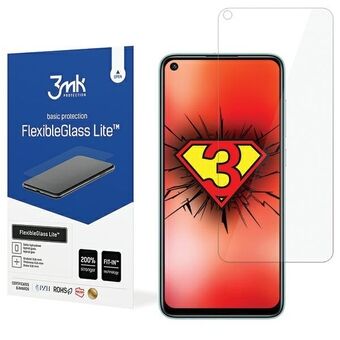 3Mk Flexibel Glas Lite voor Xiaomi Redmi Note 9 Pro Max Hybride Glas Lite