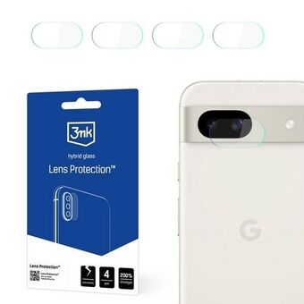 3MK Lens Protect voor Google Pixel 8A 5G. Bescherming voor de camerasensor, 4 stuks.