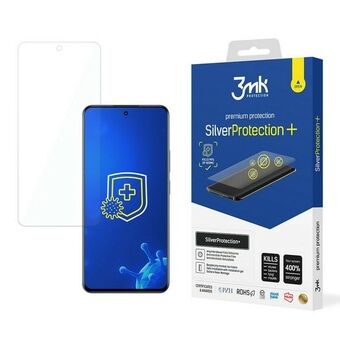 3MK SilverProtect+ Realme 12+ 5G Nattegemonteerde antimicrobiële folie.