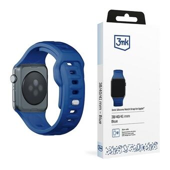 3MK Siliconen Horlogeband Niebieski/Blauw voor Apple Watch 38/40/41mm