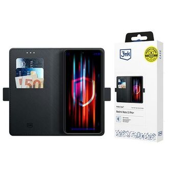 3MK Portemonnee Hoes Redmi Note 13 Pro+ zwart/black