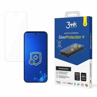 3MK SilverProtect+ Google Pixel 9 Pro Antimicrobiële Folie Nat Geïnstalleerd