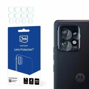 3MK Lens Protect Motorola Edge 50 Pro Bescherming voor cameralens 4 stuks