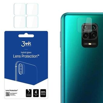 3MK Lens Protect Xiaomi Redmi Note 9 Pro Max Bescherming voor de cameralens 4 stuks