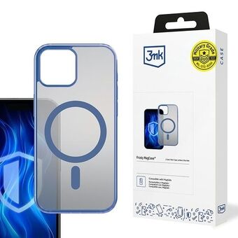 3MK Frosty MagCase iPhone 15 blauw/blue