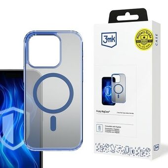 3MK Frosty MagCase iPhone 15 Pro Max blauw/blue