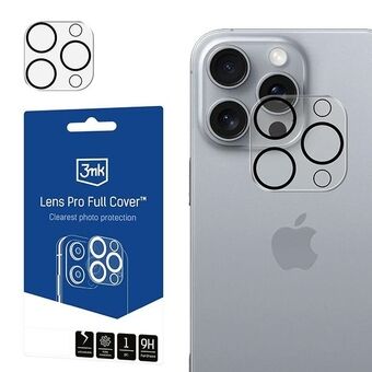 3MK Lens Pro Volledige Bedekking iPhone 16 Pro/ 16 Pro Max