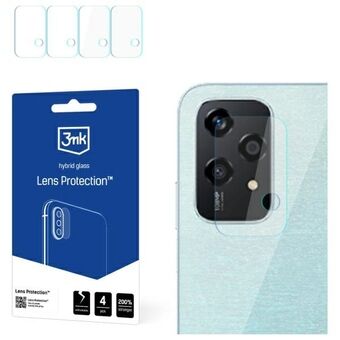 3MK Lens Protect Honor 200 Lite Bescherming voor cameralenzen 4 stuks.