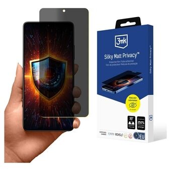 Folie die privacy waarborgt 3MK Silky Matt Privacy voor POCO X7 Pro