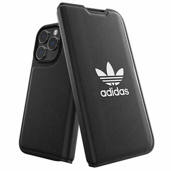 Adidas OR Booklet Case BASIC iPhone 14 Pro 6.1" zwart/zwart wit 50182