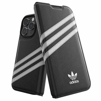 Adidas OR Booklet Case PU iPhone 14 Pro zwart/wit 50196