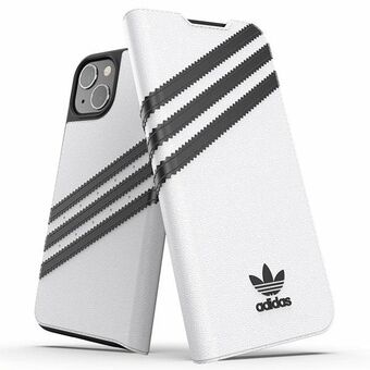 Adidas OR Booklet Cover PU iPhone 13 6.1" zwart/zwart wit 47092