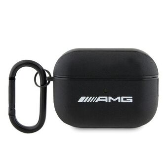 AMG AMAP2SLWK AirPods Pro 2 hoes zwart/zwart leer wit logo