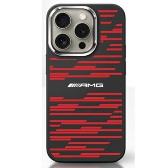 AMG AMHMP16S24SSRRK iPhone 16 6.1" zwart/black hardcase Silicone Graphics MagSafe