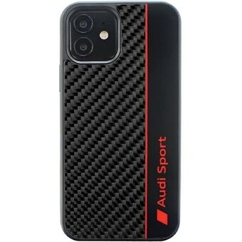 Audi Carbon Fiber Strook iPhone 11 / Xr 6.1" zwart/black hardcase AUS-TPUPCIP11-R8/D1-BK