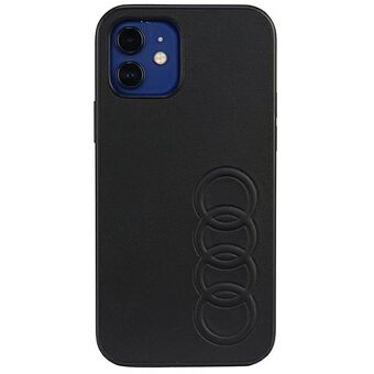 Audi synthetisch leer iPhone 11 Pro 5,8" zwart/zwart hoesje AU-TPUPPCIP11-TT/D1-BK