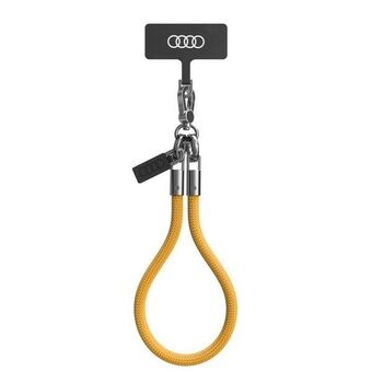 Audi universele telefoonsleutelkoord 28cm 8mm geel/yellow AU-HSL8-R8/D1-YW