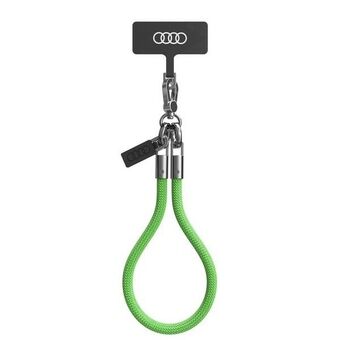 Audi universele lanyard voor telefoon 28cm 8mm groen AU-HSL8-R8/D1-GN