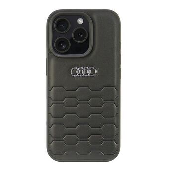 Audi Synthetisch Leer iPhone 16 Pro 6.3" zwart/black hardcase AU-TPUPCIP16P-GT/D2-BK