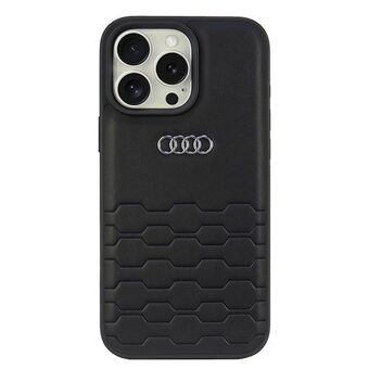 Audi Synthetisch Leer iPhone 16 Pro Max 6.9" zwart/black hardcase AU-TPUPCIP16PM-GT/D2-BK