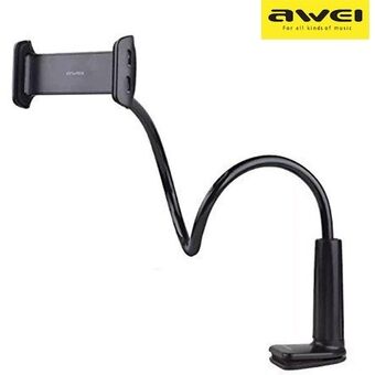 AWEI bureausteun X3 4"-10,5" zwart /black lange arm