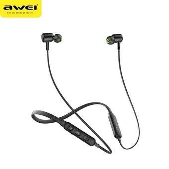 AWEI sport oordopjes Bluetooth G30BL-BK zwart/black Neckband