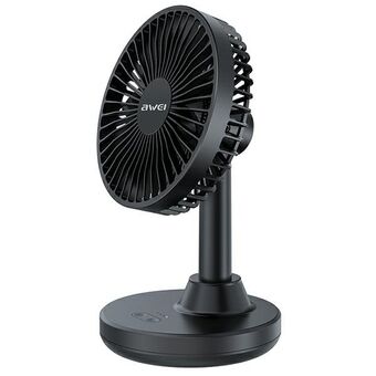 AWEI Mini Bureauventilator F29 zwart